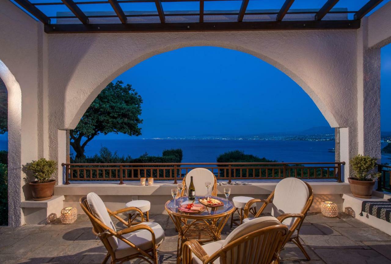 Helidoni Hill Seaview Family Villa Palaiokastro  Ngoại thất bức ảnh